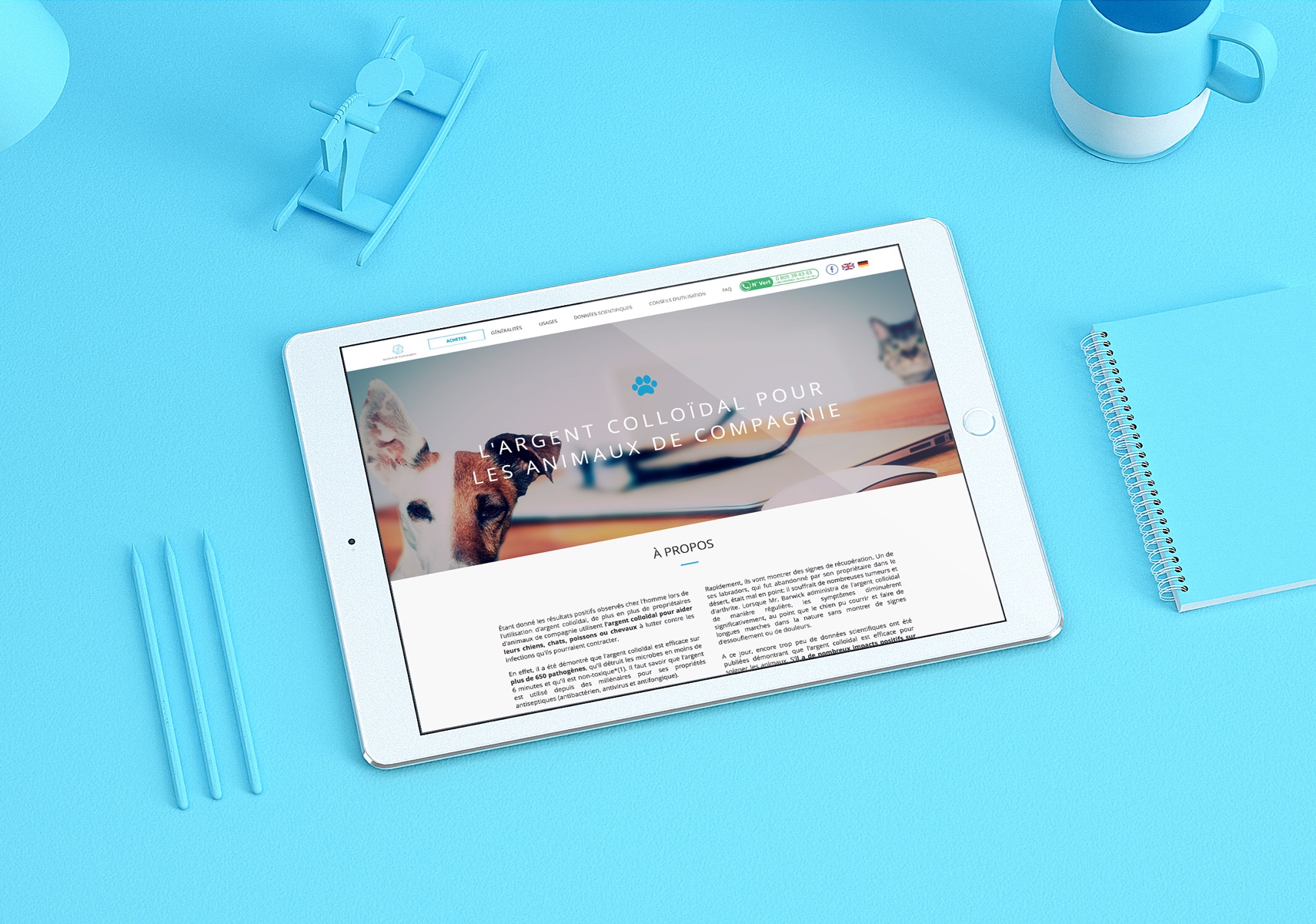 Site web Institu Katharos